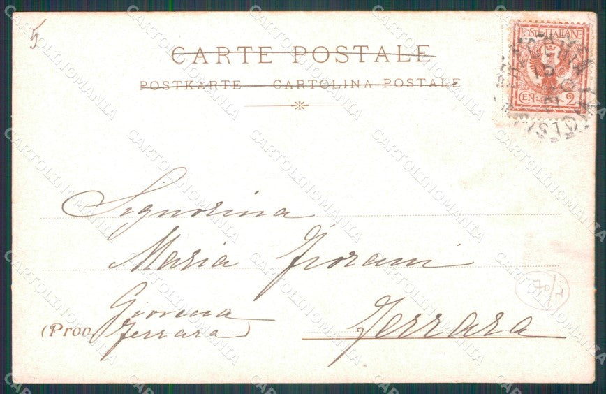 Pistoia Pracchia cartolina WX1296 – retro