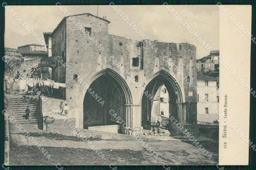 Siena Città Fonte Nuova cartolina WX1302 – fronte