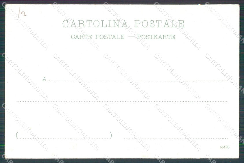 Siena Città Via Galluzza cartolina WX1307 – retro
