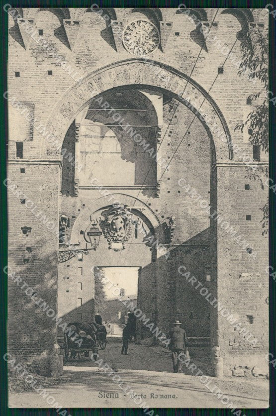 Siena Città Porta Romana cartolina WX1308 – fronte