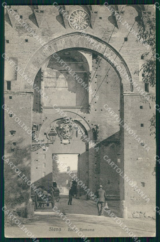 Siena Città Porta Romana PIEGA cartolina WX1326 – fronte