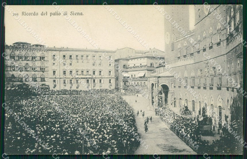Siena Città Palio STRAPPINO cartolina WX1346 – fronte