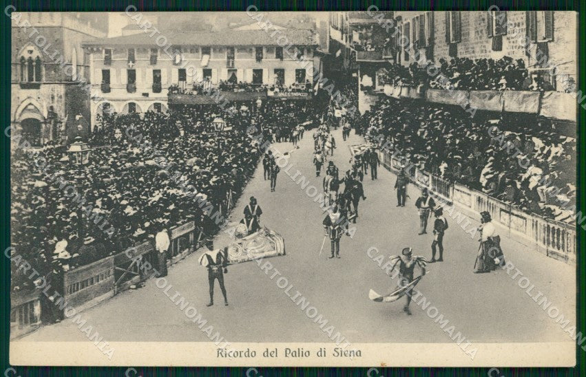 Siena Città Palio Costumi cartolina WX1351 – fronte