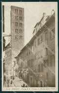 Arezzo Città Corso Vittorio Emanuele LEGGERMENTE PIEGATA Foto cartolina WX1361 – fronte