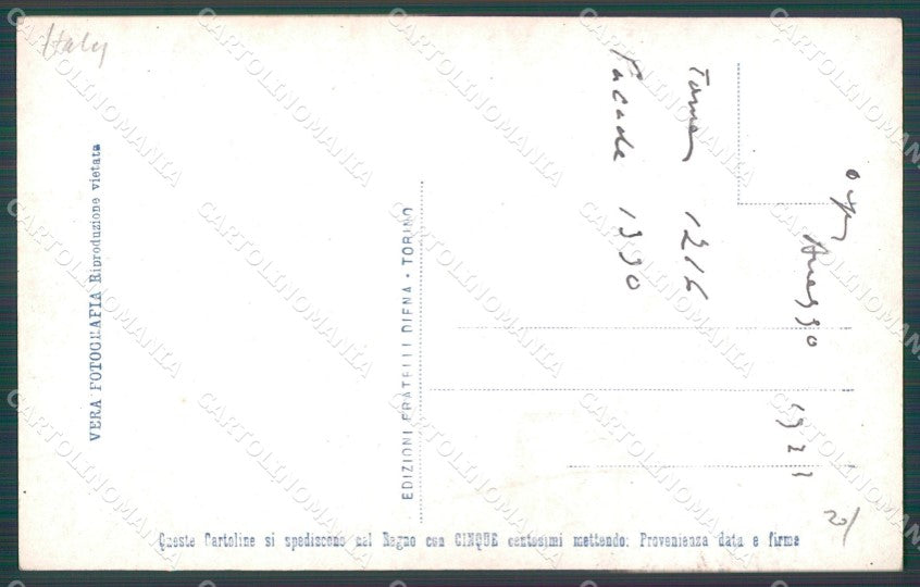 Arezzo Città Corso Vittorio Emanuele LEGGERMENTE PIEGATA Foto cartolina WX1361 – retro