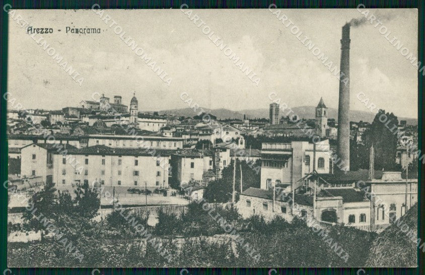 Arezzo Città PIEGHINA cartolina WX1367 – fronte