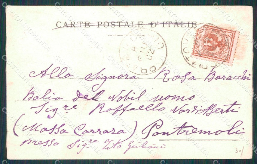 Arezzo Pratovecchio Stia Alterocca 1779 PIEGHE cartolina WX1388 – retro