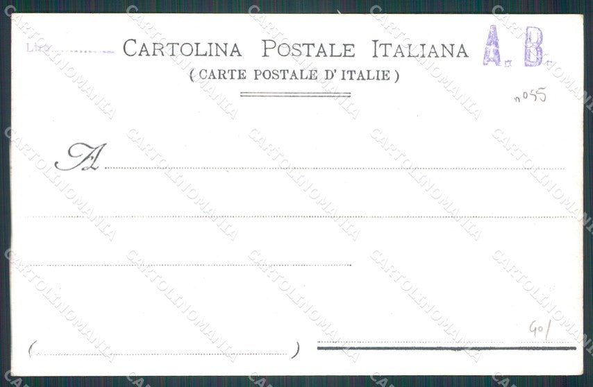 Arezzo Pratovecchio Stia Militari cartolina WX1396 – retro