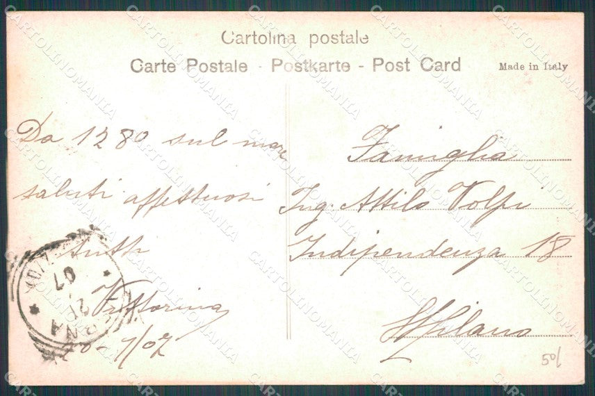 Arezzo Verna Cosentino Alterocca 2574 cartolina WX1401 – retro