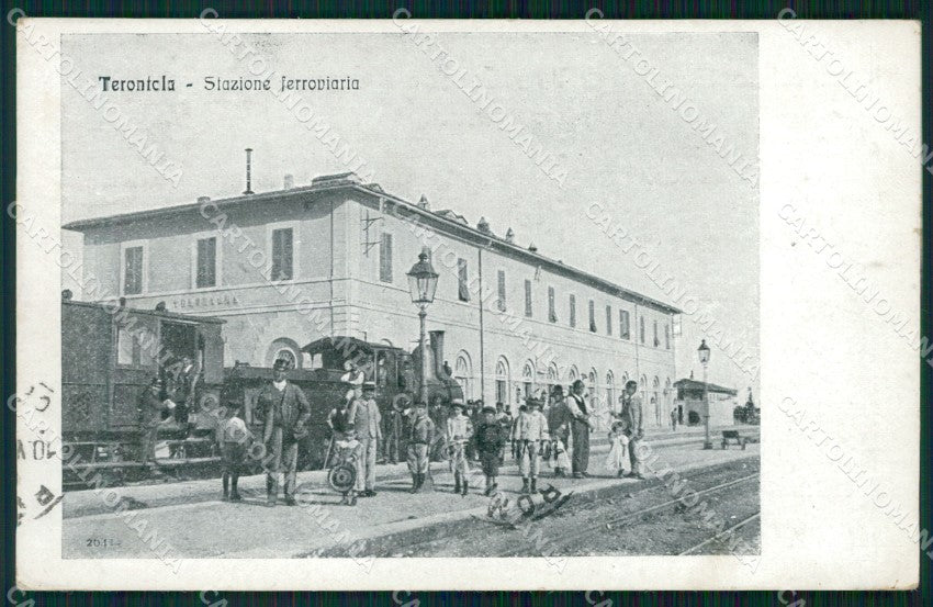 Arezzo Cortona Terontola Stazione Treno cartolina WX1404 – fronte