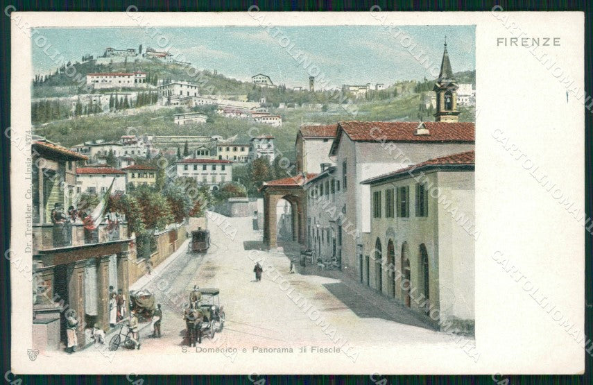 Firenze Fiesole San Domenico Carrozza cartolina WX1406 – fronte