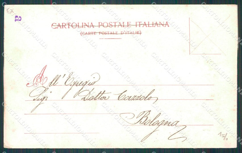 Firenze Fiesole Tram cartolina WX1416 – retro