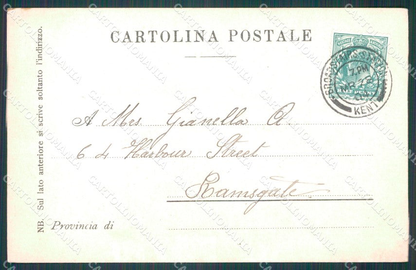 Firenze Fiesole San Domenico Tram cartolina WX1427 – retro