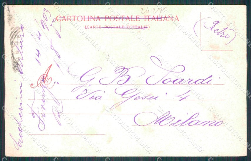 Firenze Fiesole San Domenico Tram cartolina WX1429 – retro