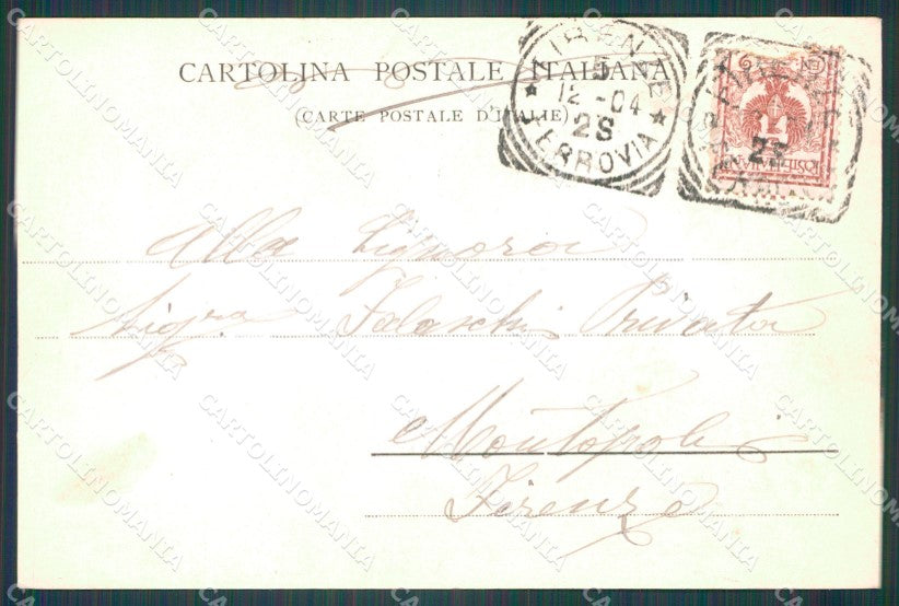 Firenze Fiesole San Domenico Tram cartolina WX1430 – retro