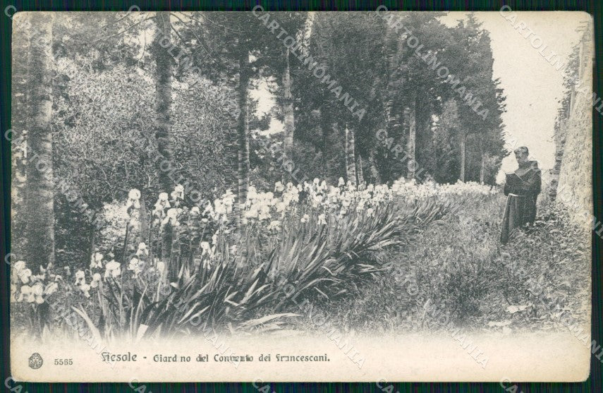 Firenze Fiesole Convento Francescani cartolina WX1441 – fronte