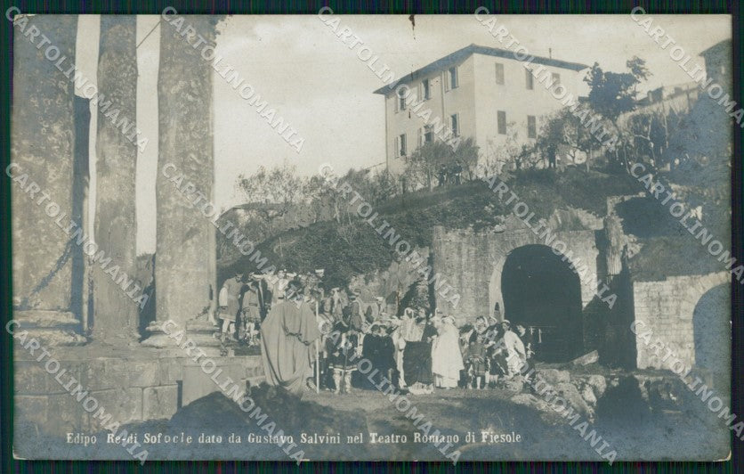 Firenze Fiesole Teatro Romano STRAPPINO Foto cartolina WX1454 – fronte