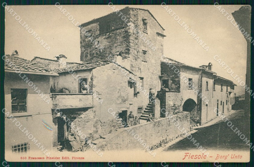 Firenze Fiesole PEGHINA cartolina WX1456 – fronte