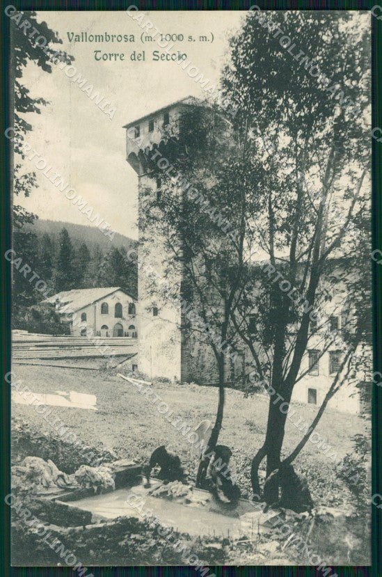 Firenze Reggello Vallombrosa Lavandaie cartolina WX1462 – fronte