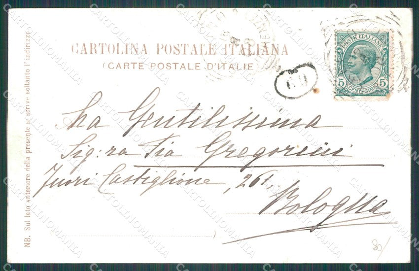 Firenze Reggello Vallombrosa Saltino Stazione Treno SCOLLATA cartolina WX1475 – retro