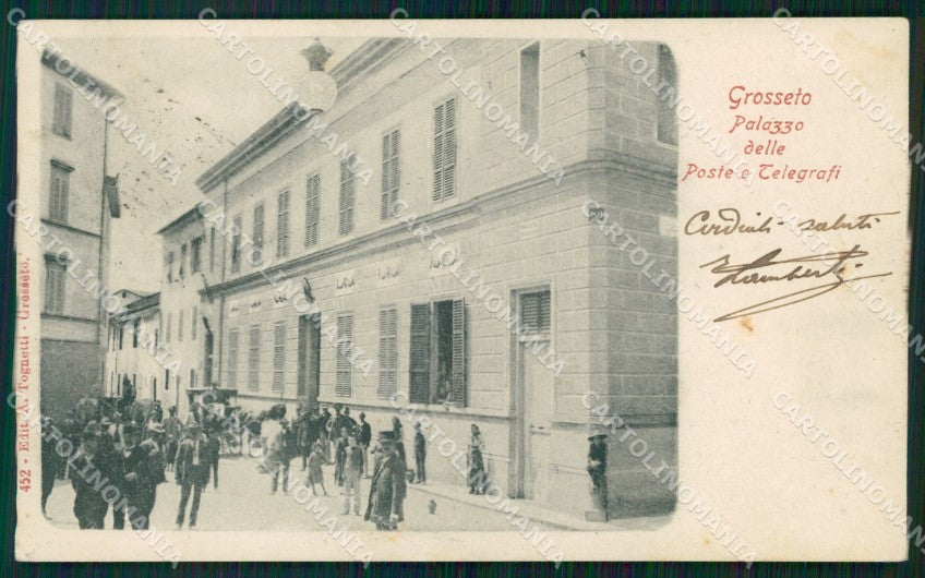 Grosseto Città Poste PEGHINA cartolina WX1477 – fronte