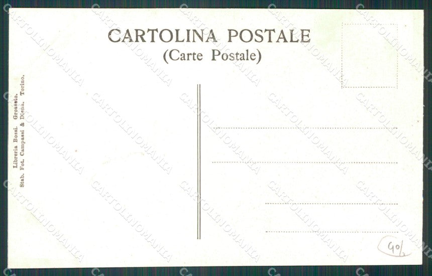Grosseto Città Allevamento Cavalli SCOLLATA cartolina WX1479 – retro