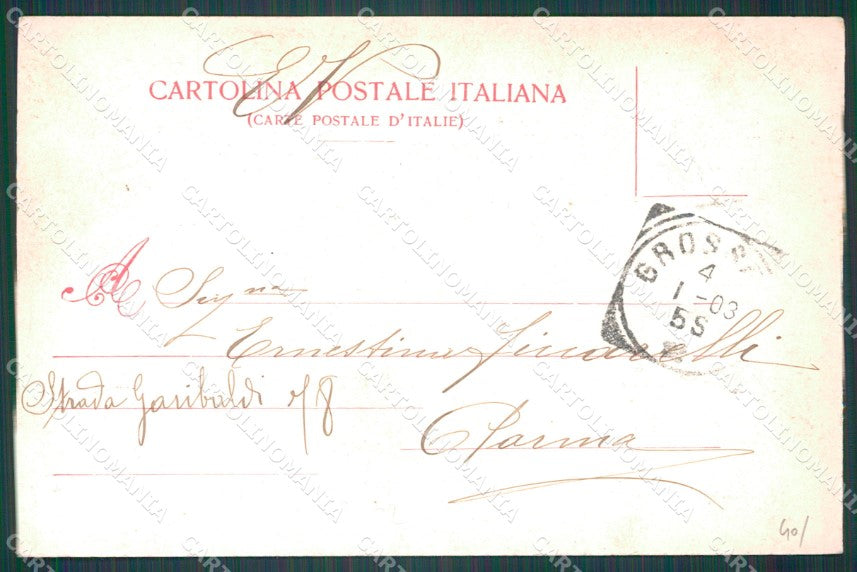 Grosseto Città Poste cartolina WX1481 – retro