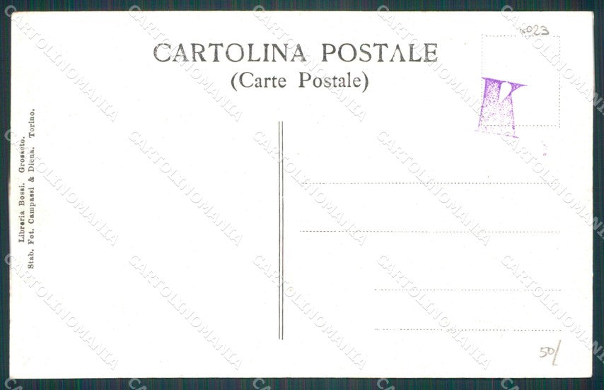 Grosseto Città Allevamento Cavalli cartolina WX1482 – retro