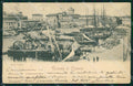 Livorno Città Porto Vecchio Navi cartolina WX1486 – fronte
