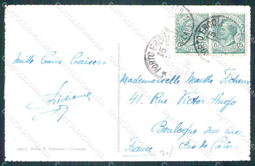 Livorno Ardenza cartolina WX1518 – retro