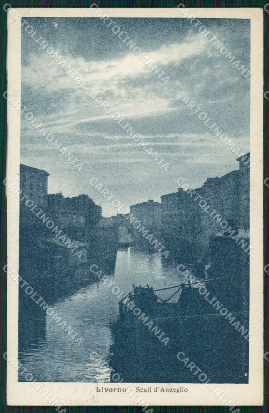 Livorno Città PIEGHINA cartolina WX1533 – fronte
