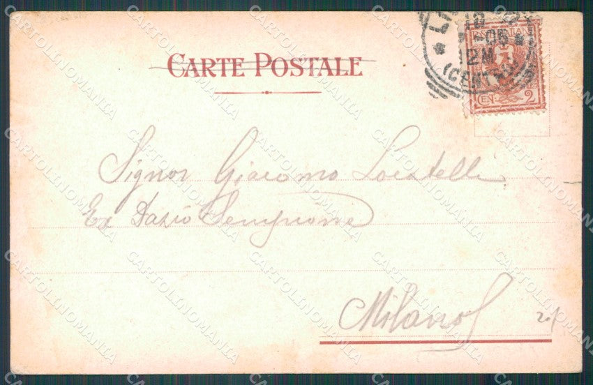 Livorno Città Vecchio Porto Mediceo Navi cartolina WX1539 – retro