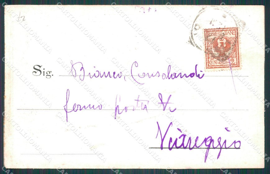 Livorno Città Darsena Navi cartolina WX1542 – retro