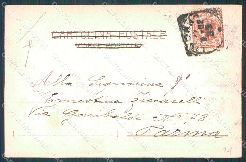 Livorno Città Darsena Navi PIEGA cartolina WX1546 – retro