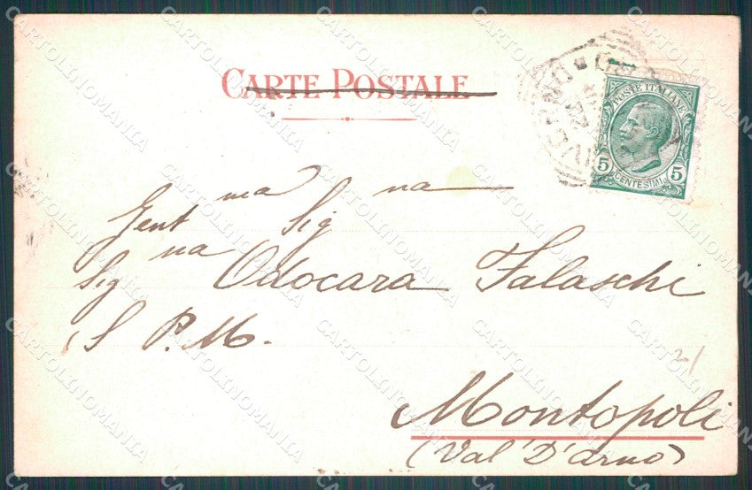 Livorno Città Saluti da cartolina WX1572 – retro