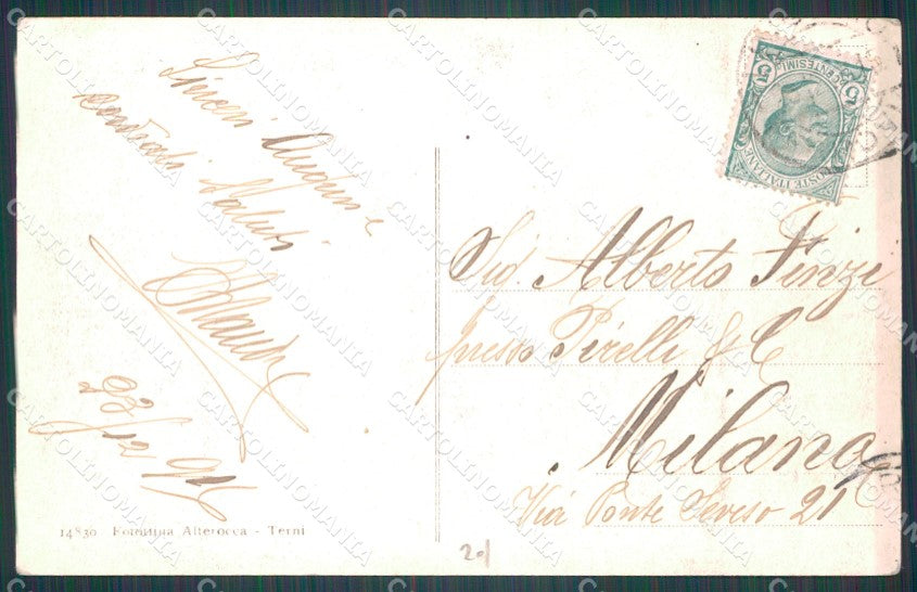 Livorno Città Velieri cartolina WX1575 – retro