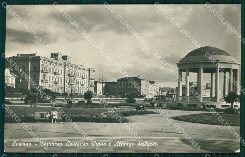 Livorno Città PIEGA Foto cartolina WX1577 – fronte