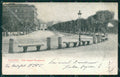 Livorno Città Viale Regina Margherita PIEGHINA cartolina WX1581 – fronte