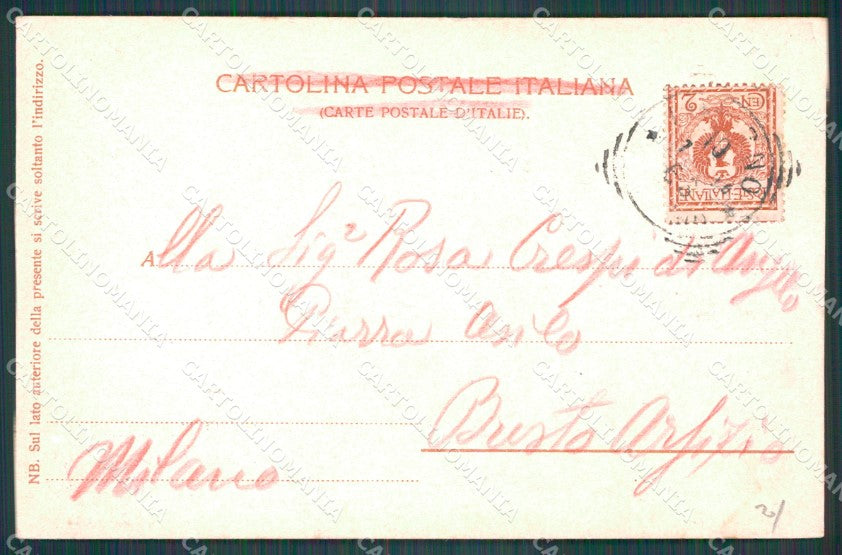 Livorno Città Uliveta cartolina WX1590 – retro