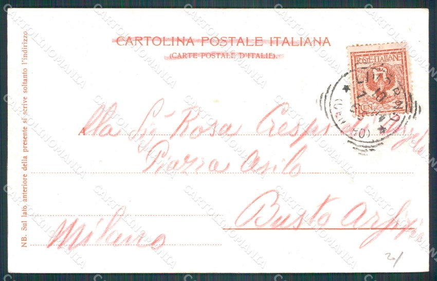 Livorno Città Darsena Barche cartolina WX1591 – retro