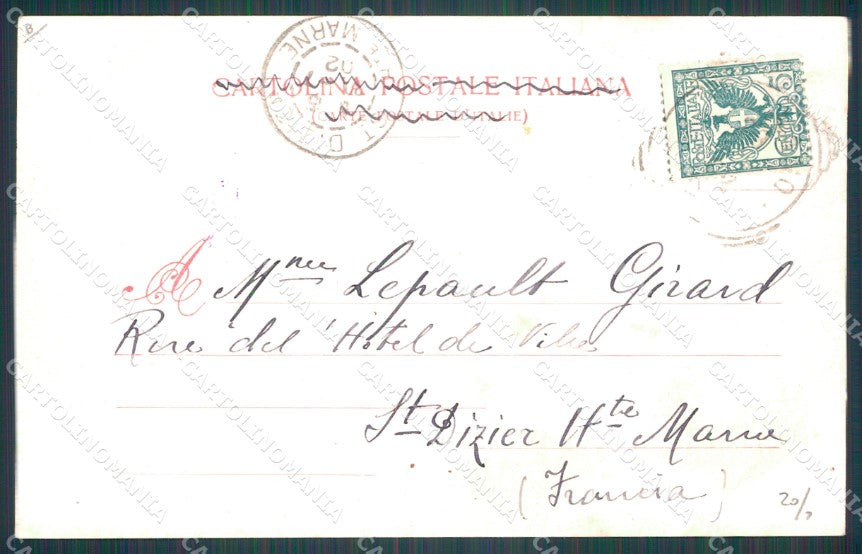 Livorno Città Militari Accademia Navale cartolina WX1594 – retro