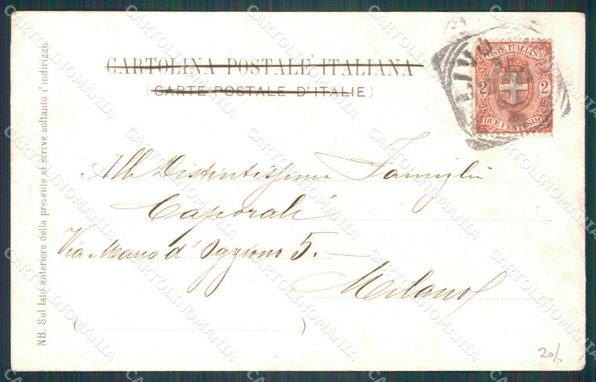 Livorno Città Saluti da cartolina WX1595 – retro