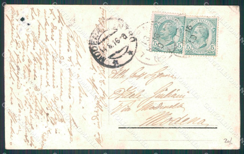 Livorno Città FORI PIEGA cartolina WX1599 – retro