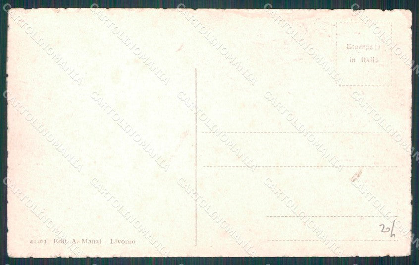 Livorno Città Piazza Vittorio Emanuele cartolina WX1601 – retro