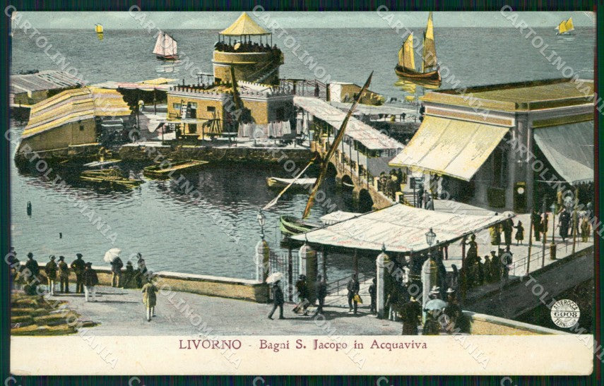 Livorno Città Acquaviva Altterocca 6008 cartolina WX1603 – fronte