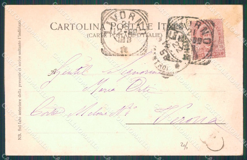 Livorno Città Cisternone cartolina WX1623 – retro