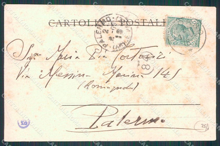 Livorno Città Porto Vecchio Navi cartolina WX1659 – retro
