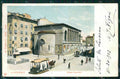 Livorno Città Piazza Guerrazzi Tram a Cavalli cartolina WX1669 – fronte