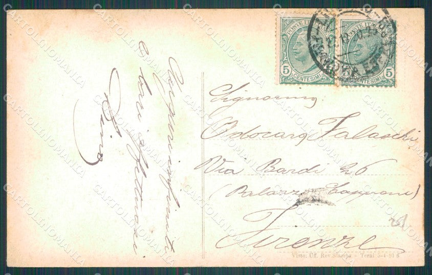 Livorno Città Cisternone Alterocca 7960 cartolina WX1685 – retro