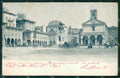 Livorno Città Piazza Vittorio Emanuele PIEGHINA cartolina WX1688 – fronte
